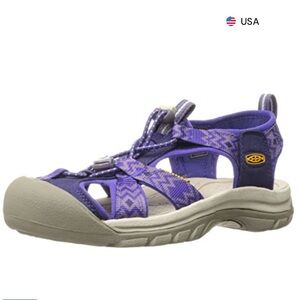 EUC KEEN Women's Venice H2 Hiking Shoe, Astral Aura/Liberty Purple Size 7.5